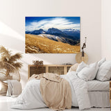Paul Sinus Wandbild 120x80cm Alpen Berge Berglandschaft Himmel Gebirge Berggipfel