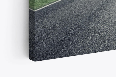 Paul Sinus Wandbild 120x80cm Straße Berge Landschaft Horizont Himmel Kunstvoll
