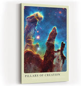 Paul Sinus Kunstdruck 40x60cm Pillars of Creation – Faszinierende Sternenlandschaft im All