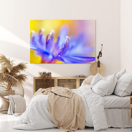 Paul Sinus Wandbild 120x80cm Blume Blüte Orchidee Nahaufnahme Makrofotografie