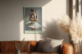 Paul Sinus Wandbild in 40x60cm The Ballet Pause – anmutiges Ballettmotiv in realistischer Malweise für elegante Raumgestaltung