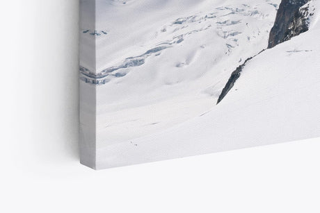 Paul Sinus Wandbild 120x80cm Alpen Berge Berggipfel Schneegipfel Gebirge Schnee