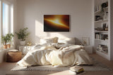 Sinus Art Wandbild 120x80cm Faszinierende Weltraumszenerie mit dynamischer Lichtwirkung und kosmischer Tiefe