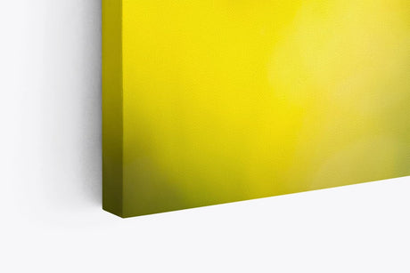Paul Sinus Wandbild 120x80cm Eichenblatt Blatt Grün Sonnenschein Baum Fotokunst