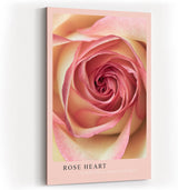 Paul Sinus Kunstdruck 40x60cm Rose Heart – Die Poesie der Rose in zartem Zentrum