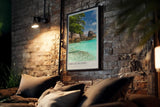 Paul Sinus Kunstdruck 40x60cm Similan Islands mit tropischer Küste in Thailand – Naturidylle am türkisblauen Wasser