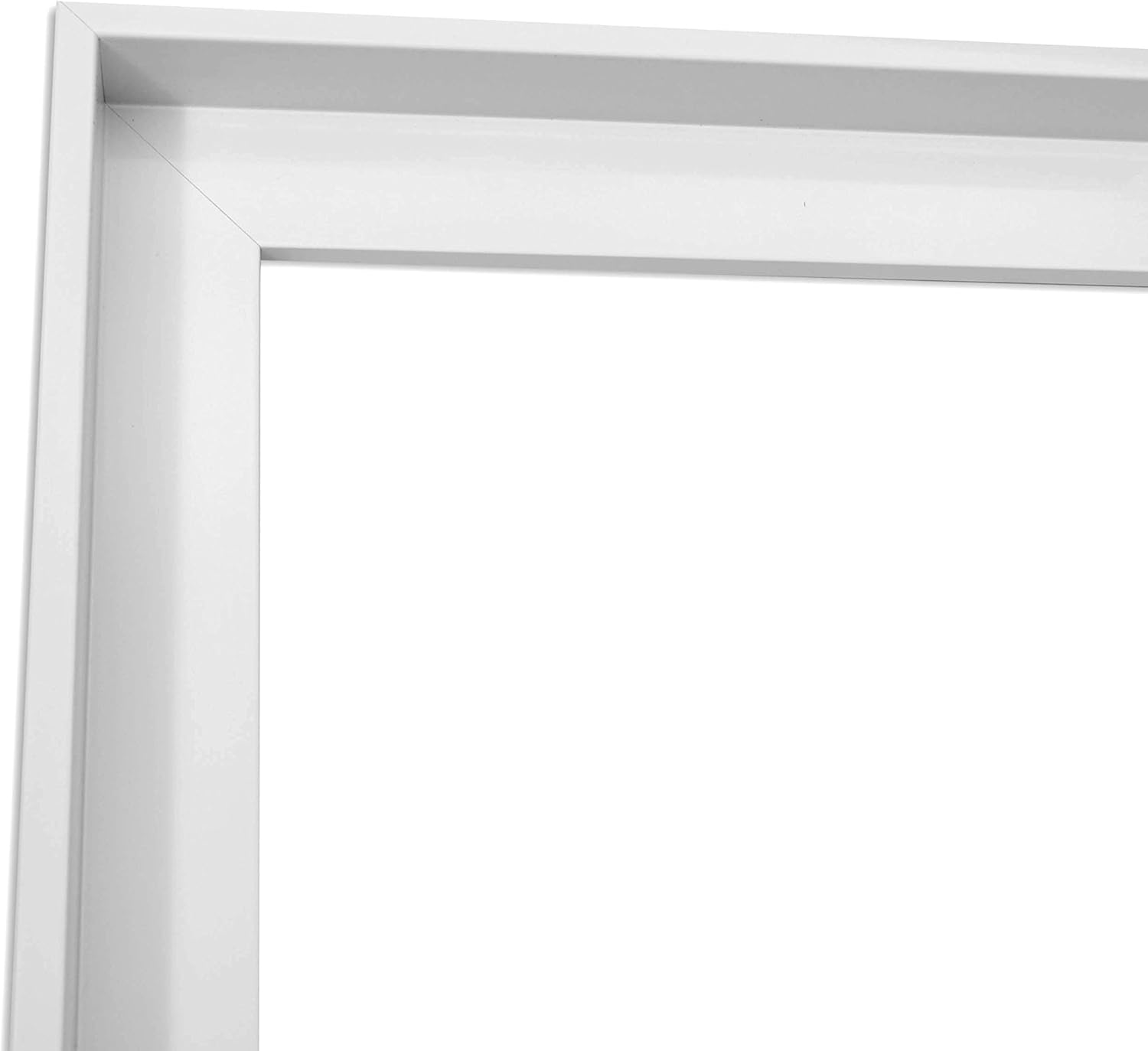 Abstrakte Kunst ca. 130x70cm Wandbild inklusive Schattenfugenrahmen weiss - Panorama Leinwand Bild XXL Format Wandbilder Wohnzimmer Wohnung Deko Kunstdrucke