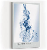 Paul Sinus Kunstdruck 40x60cm Fractal Flow – Geometrische Netzstruktur in fließender Bewegung