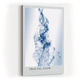 Paul Sinus Kunstdruck 40x60cm Fractal Flow – Geometrische Netzstruktur in fließender Bewegung