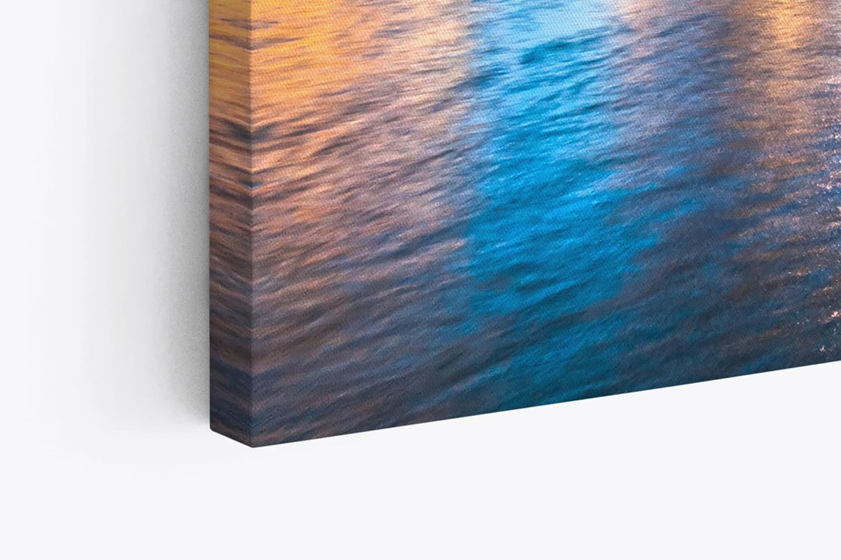 Paul Sinus Wandbild 120x80cm New York Skyline Wolkenkratzer Brooklyn Bridge