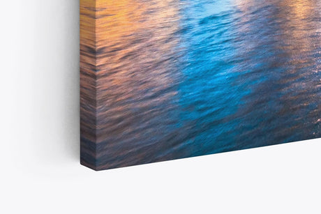 Paul Sinus Wandbild 120x80cm New York Skyline Wolkenkratzer Brooklyn Bridge