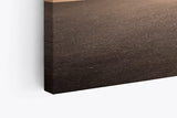 Paul Sinus Wandbild 120x80cm Horizont Himmel Erde Sonnenuntergang schwarze Wüste