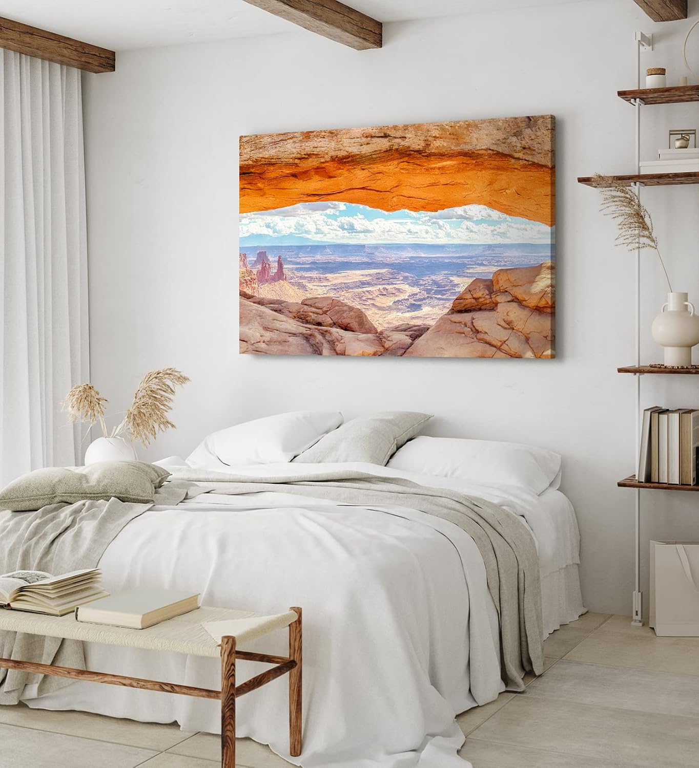 Paul Sinus Wandbild 120x80cm Grand Canyon USA Grotte Felsen Berge Horizont