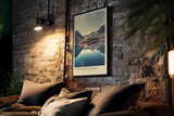 Paul Sinus Kunstdruck 40x60cm Norwegian Fjords majestätische Fjordlandschaft mit Spiegelung und stiller Weite