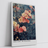 Paul Sinus Leinwandbild 40x60cm verträumte Blüten in sanften Frühlingsfarben mit weichem Bokeh – kunstvolles Leinwandbild für harmonische Raumgestaltung