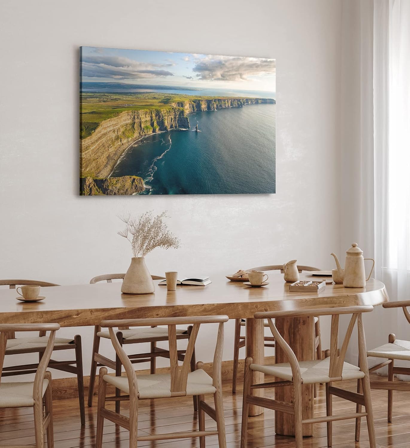 Paul Sinus Wandbild 120x80cm Cliffs of Moher Irland Kliffküste Küste Meer Natur