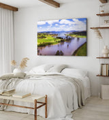 Paul Sinus Wandbild 120x80cm Murray River Australien Landschaft Fluss Berge Natur