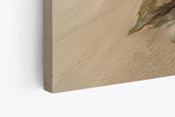 Paul Sinus Wandbild 120x80cm Strand Ozean Meer Gewitterwolken Horizont Sonnenuntergang