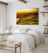 Paul Sinus Wandbild 120x80cm Landschaftsbild Toskana Italien Sonnenuntergang Natur