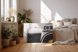 Sinus Art Wandbild 120x80cm Elegantes Kameramotiv in Schwarz-Weiß – nostalgisch und modern zugleich