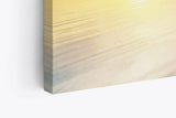 Paul Sinus Wandbild 120x80cm Stille See Meer Ozean Sonne Horizont Blau Sonnenuntergang