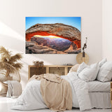 Paul Sinus Wandbild 120x80cm Mesa Arch Grand Canyon USA Sonnenuntergang Felsen