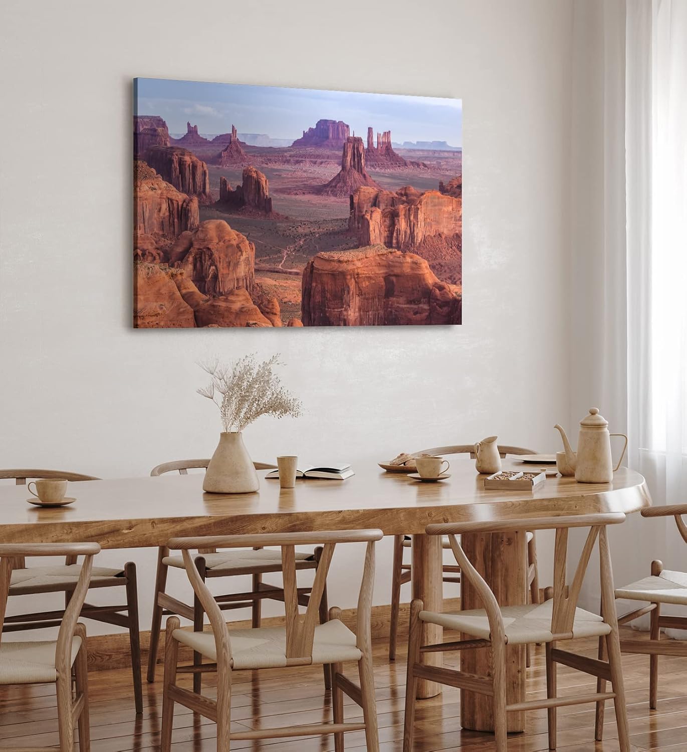 Paul Sinus Wandbild 120x80cm Hunts Mesa Felsformation Arizona USA Berge