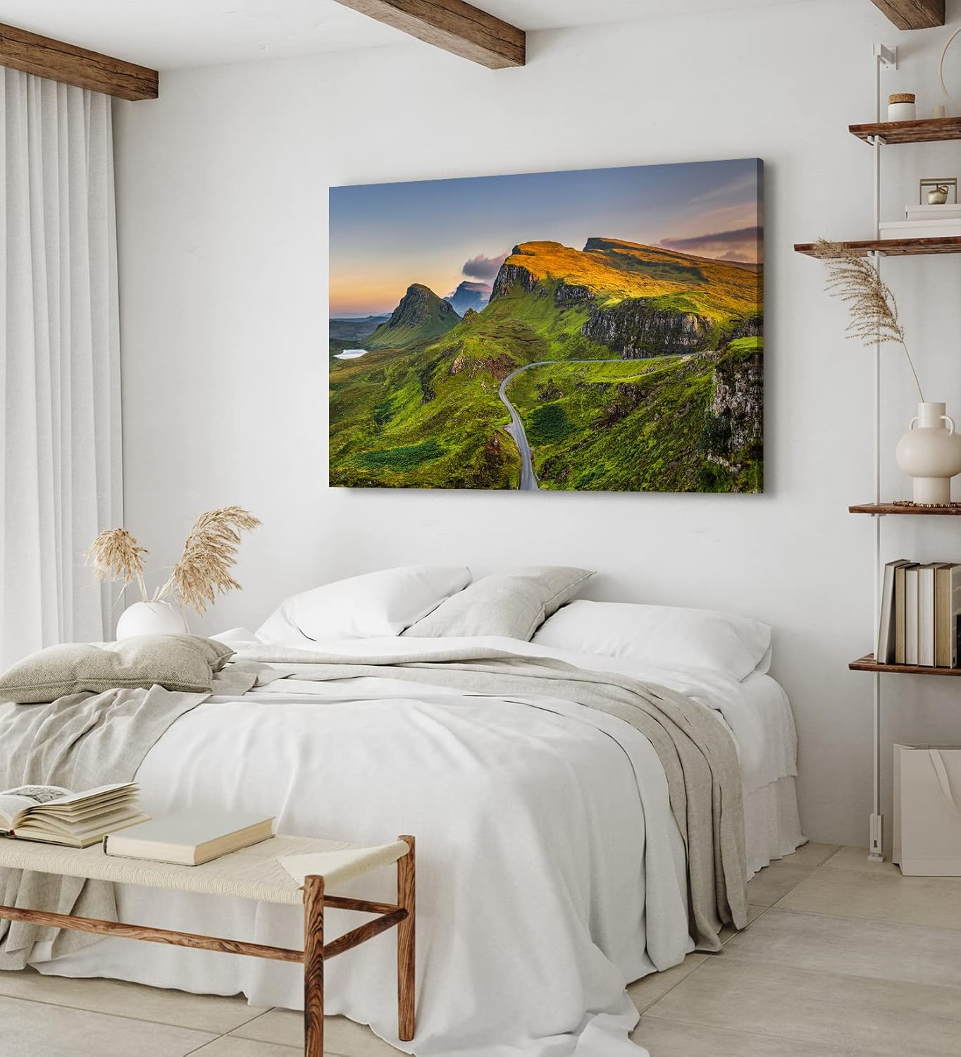 Paul Sinus Wandbild 120x80cm Quiraing Schottland Landschaft Berge Isle of Skye
