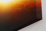 Sinus Art Wandbild 120x80cm Faszinierende Weltraumszenerie mit dynamischer Lichtwirkung und kosmischer Tiefe