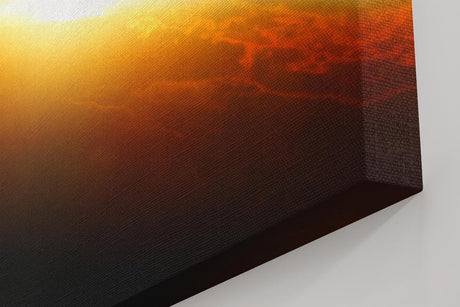 Sinus Art Wandbild 120x80cm Faszinierende Weltraumszenerie mit dynamischer Lichtwirkung und kosmischer Tiefe
