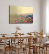 Paul Sinus Wandbild 120x80cm Wildblumen Blüten Blumen Blumenwiese Sonnenschein