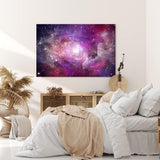 Paul Sinus Wandbild 120x80cm Universum Sterne Nebula Weltall Galaxie Kosmos