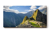Sinus Art Wandbild 120x80cm Faszinierender Blick auf Machu Picchu mit majestätischer Andenlandschaft