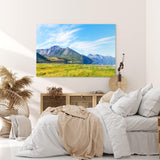Paul Sinus Wandbild 120x80cm Berge See Bergsee Natur Sonnenschein Gebirge