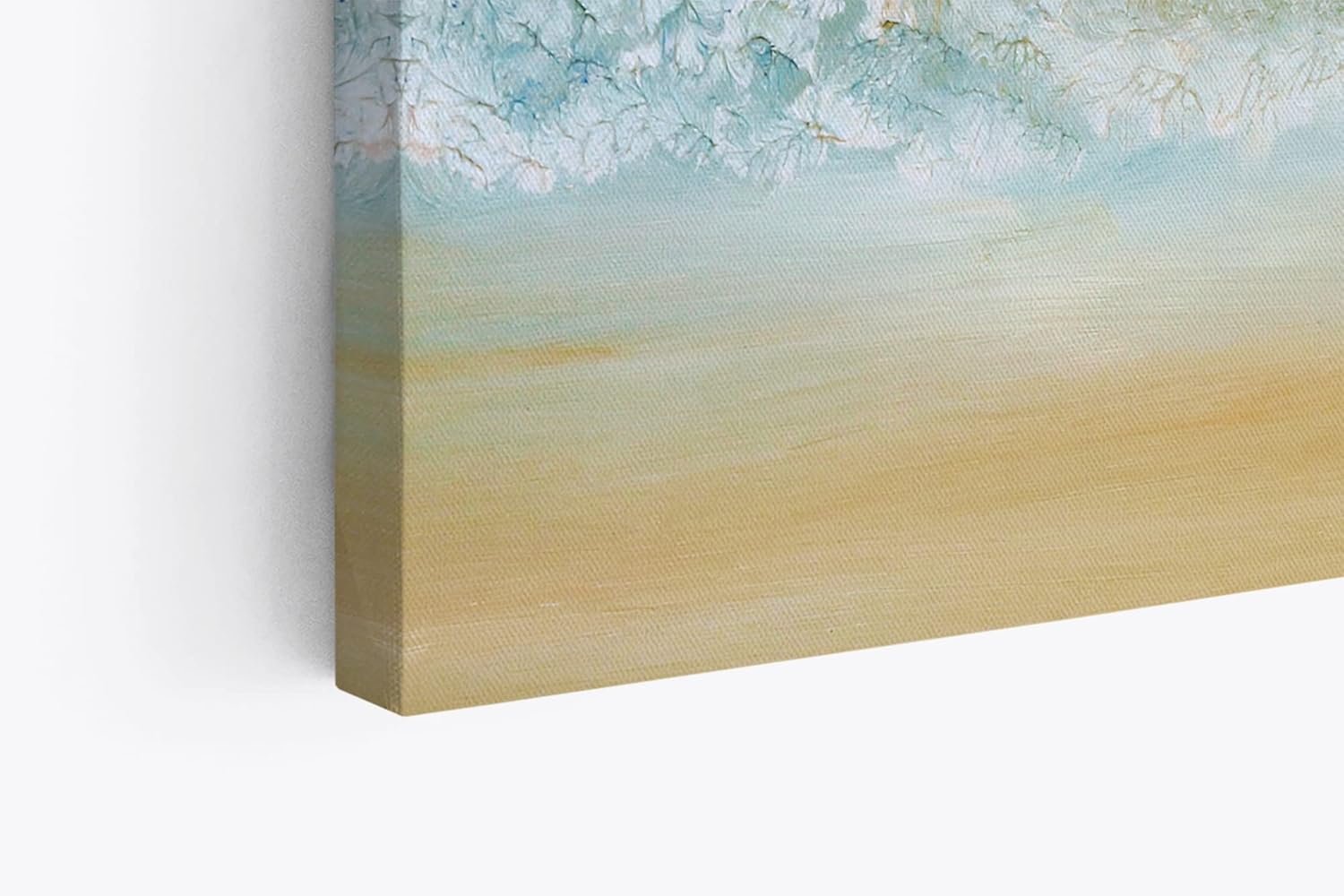 Paul Sinus Wandbild 120x80cm Meer Strand Horizont Himmel Abstrakt Wellen