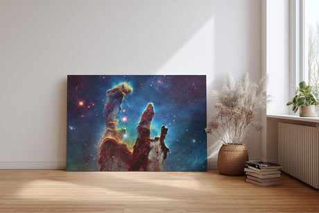 Sinus Art Wandbild 120x80cm Faszinierende Strukturen und Farbkontraste im berühmten Sternentstehungsgebiet