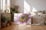 Sinus Art Wandbild 120x80cm Nahaufnahme mit faszinierendem Aufbau und intensiver Farbabstufung