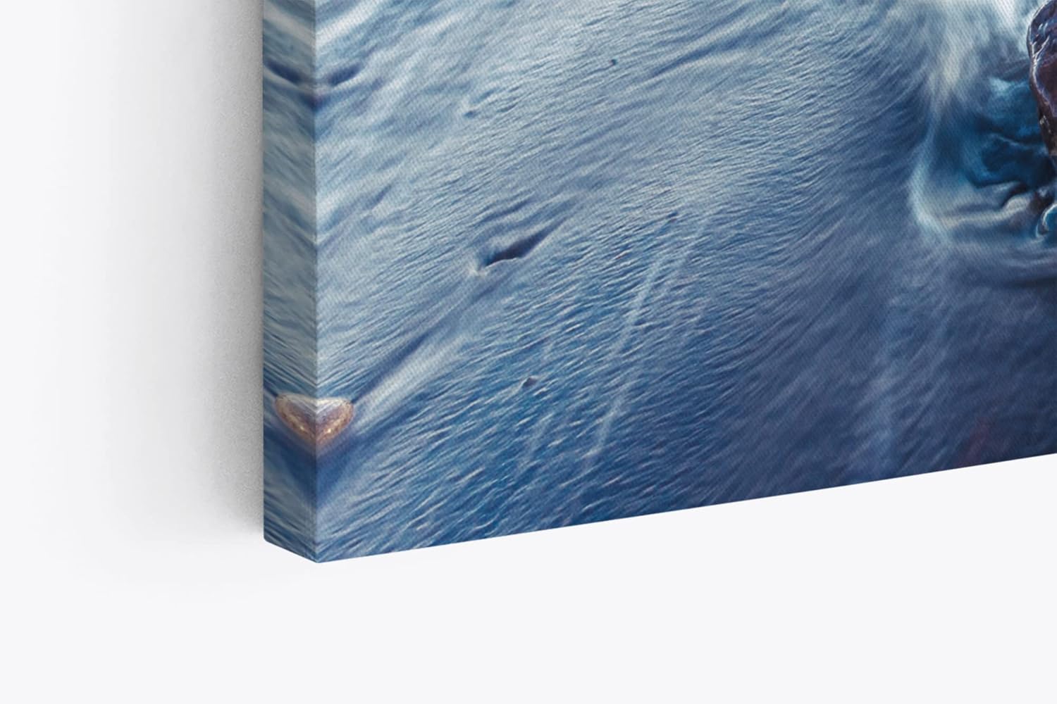 Paul Sinus Wandbild 120x80cm Wellen Strand Felsen Horizont Ozean Wolken