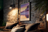 Paul Sinus Kunstdruck 40x60cm Lake Powell USA – Sandsteinformationen mit Wasserreflexion im Sonnenuntergang