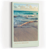 Paul Sinus Kunstdruck 40x60cm Ocean Breath Strand Meer Wellen Sonnenlicht Naturfotografie Ruhe