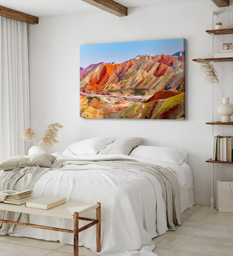 Paul Sinus Wandbild 120x80cm Zhangye National Geopark China Felslandschaft Berge