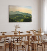 Wandbild 120x80cm Thailand Thong Pha Phum Gebirge Berge Berglandschaft