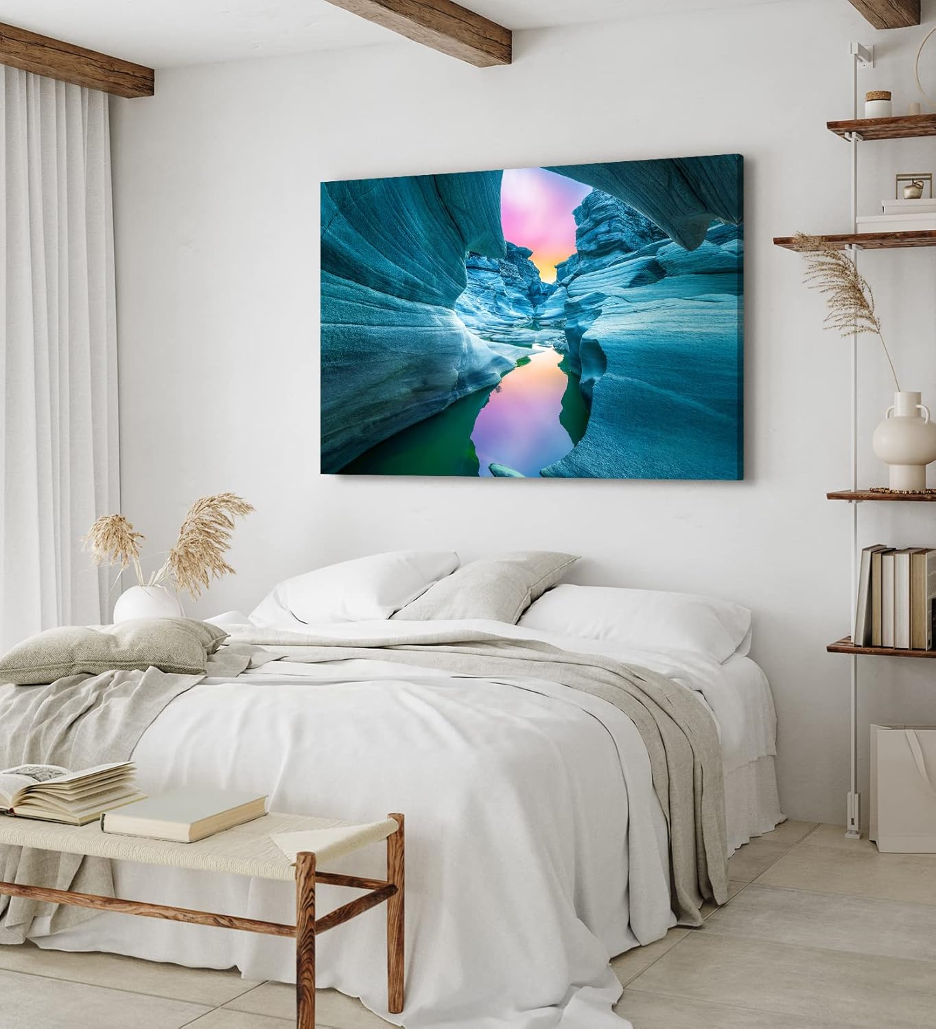 Paul Sinus Wandbild 120x80cm Antelope Canyon USA Schlucht Arizona Felsformation