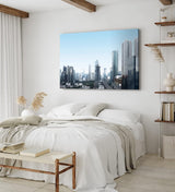 Paul Sinus Wandbild 120x80cm Großstadt Metropole Hochhäuser Büro Wolkenkratzer Business