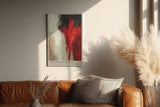 Paul Sinus Wandbild in 40x60cm Collision in Texture – Abstraktes Kunstwerk mit starkem Farbkontrast und strukturreicher Oberfläche