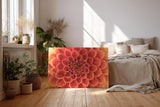 Sinus Art Wandbild 120x80cm Faszinierende Blütenstruktur in perfekter Symmetrie als Symbol für Schönheit und Harmonie