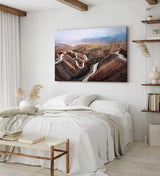 Paul Sinus Wandbild 120x80cm Atlasgebirge Marokko Berge Bergstraße Berglandschaft