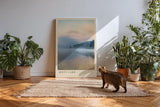 Paul Sinus Kunstdruck 40x60cm Misty Lake – nebliger See im sanften Morgenlicht