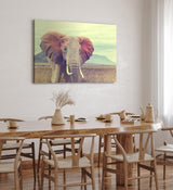 Paul Sinus Wandbild 120x80cm Elefant Stoßzähne Tierfotografie Afrika Safari