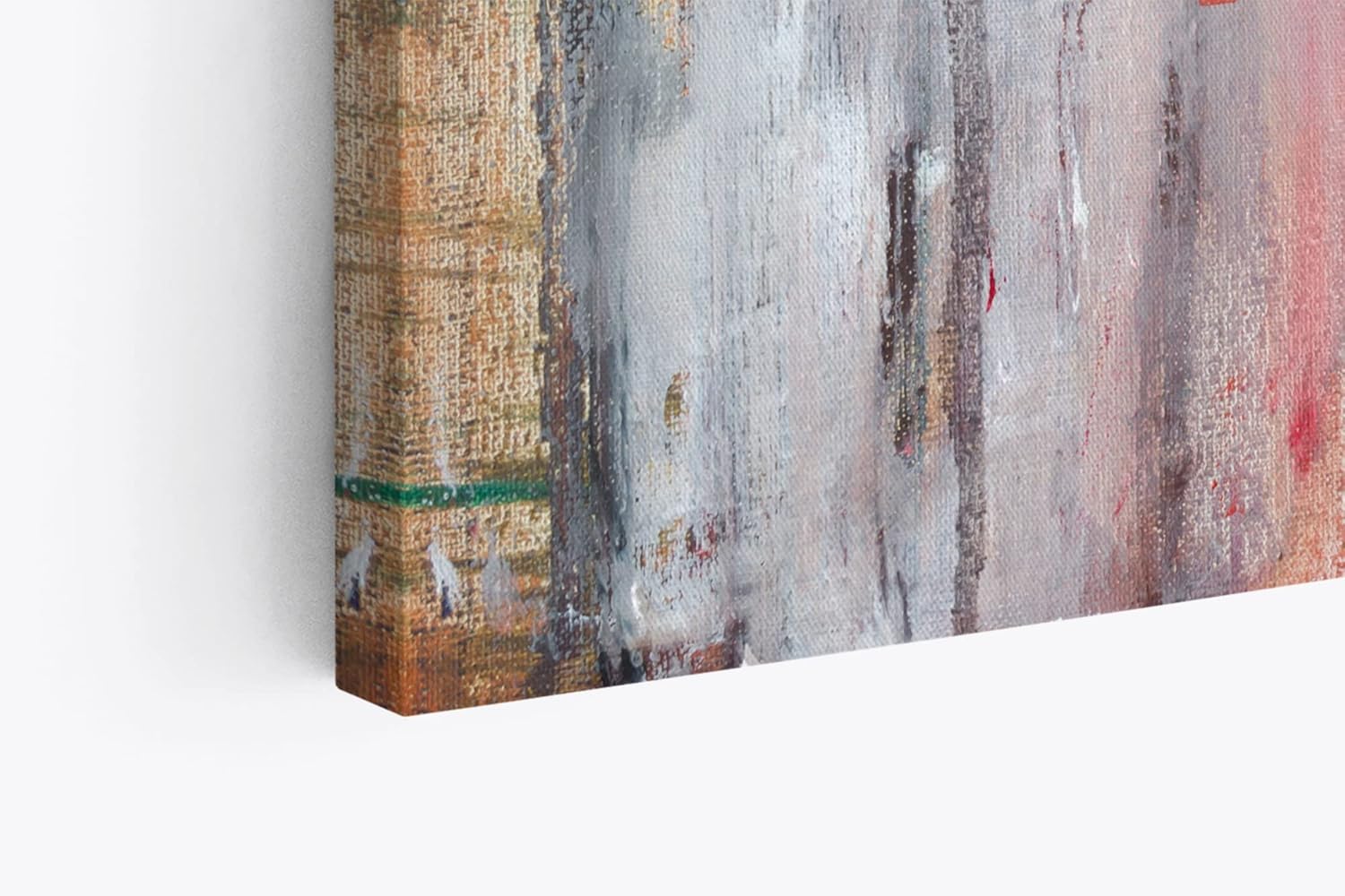 Paul Sinus Wandbild 120x80cm Abstrakte Farben Flecken Modern Kunstvoll Chaotisch